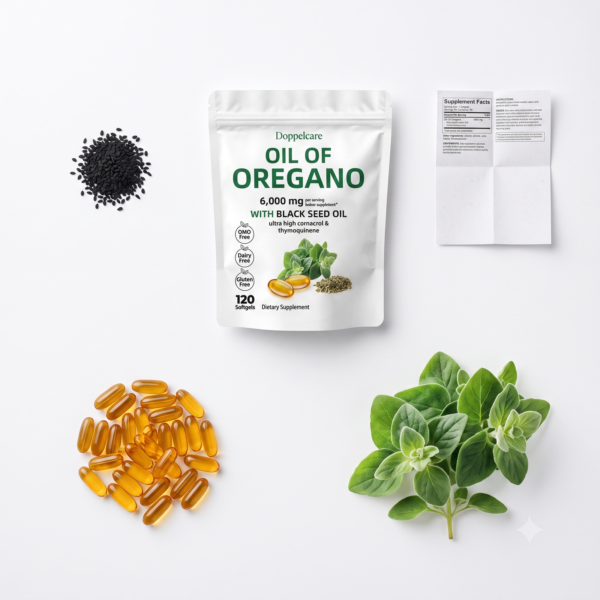 Gélules Huile d'Origan – Bouclier Naturel 120 Softgels