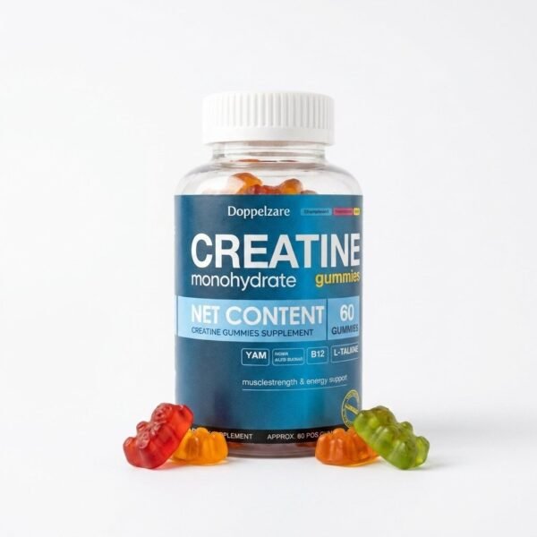 Gummies Créatine Monohydrate — Plus de Force en 2 Bonbons