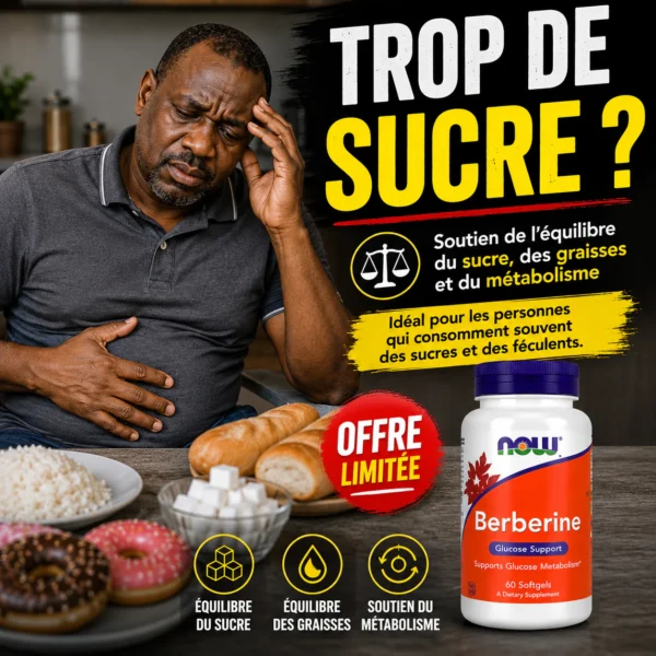 Berberine Glucose Support-Complément à base de berbérine pour soutenir le métabolisme du glucose